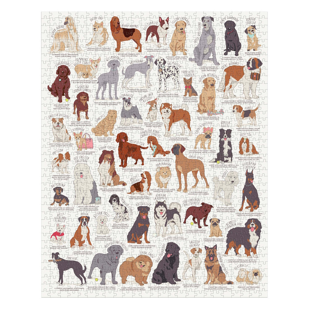 The Dog Lover's 1000 Piece Puzzle