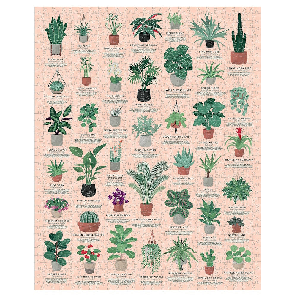 House Plant Lover's 1000 Piece Puzzle