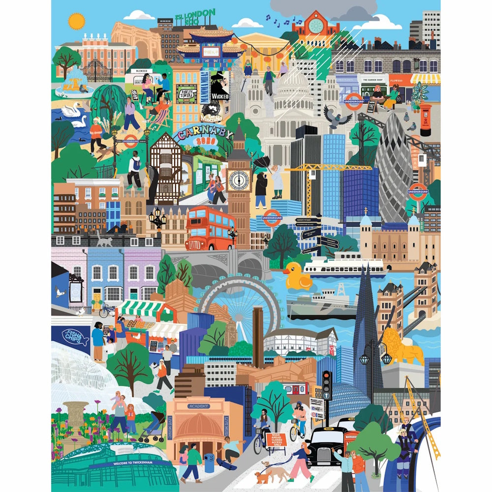 London Calling 1000 Piece Puzzle