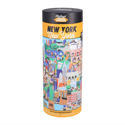 New York, New York City Life 1000 Piece Puzzle