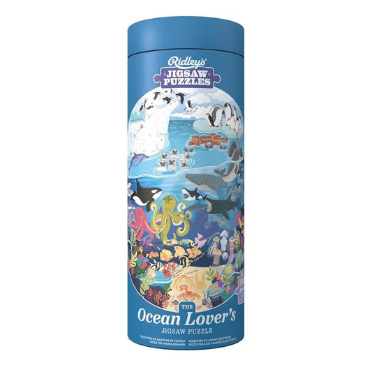 Ocean Lovers 1000 Piece Round Puzzle