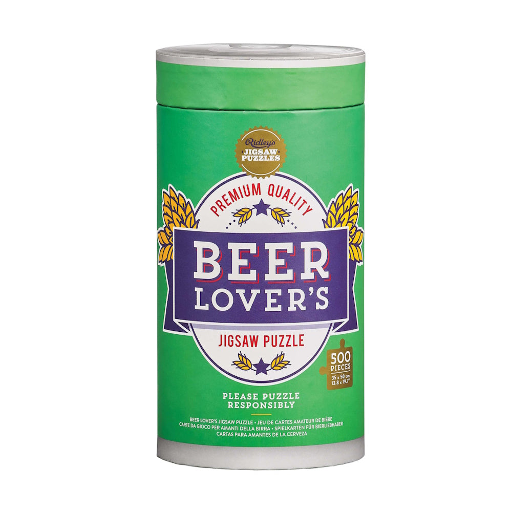 Beer Lover's 500 Piece Puzzle