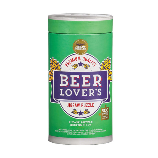 Beer Lover's 500 Piece Puzzle
