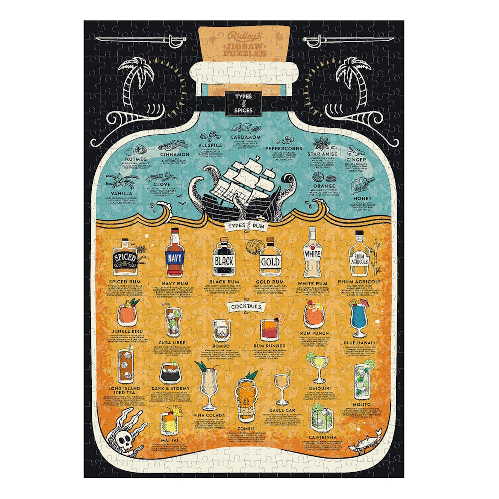 Rum Lover's 500 Piece Puzzle