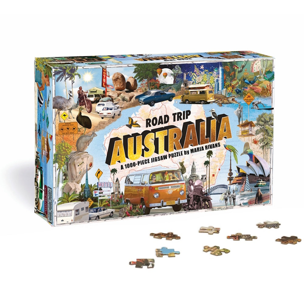 Road Trip Australia 1000 Piece Puzzle
