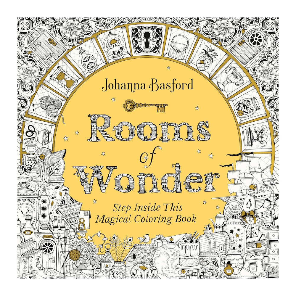 Rooms of Wonder Colouring Book