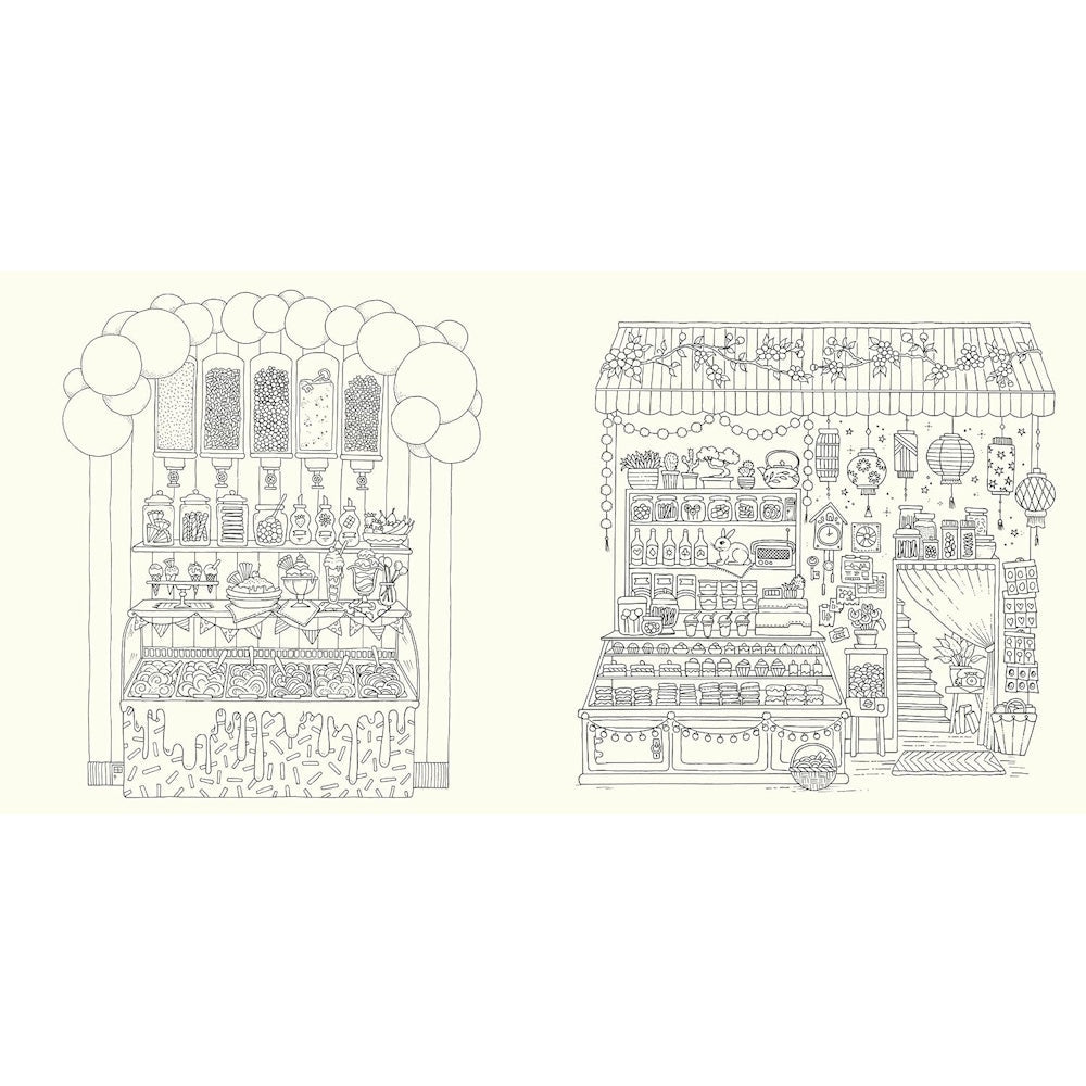 Rooms of Wonder Colouring Book