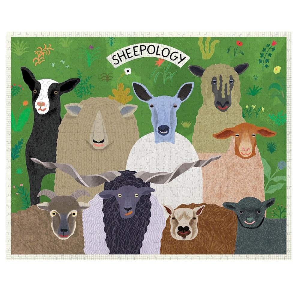 Sheepology 1000 Piece Puzzle