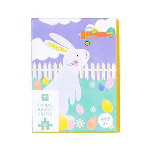 Spring Bunny 50 Piece Easter Mini Puzzle