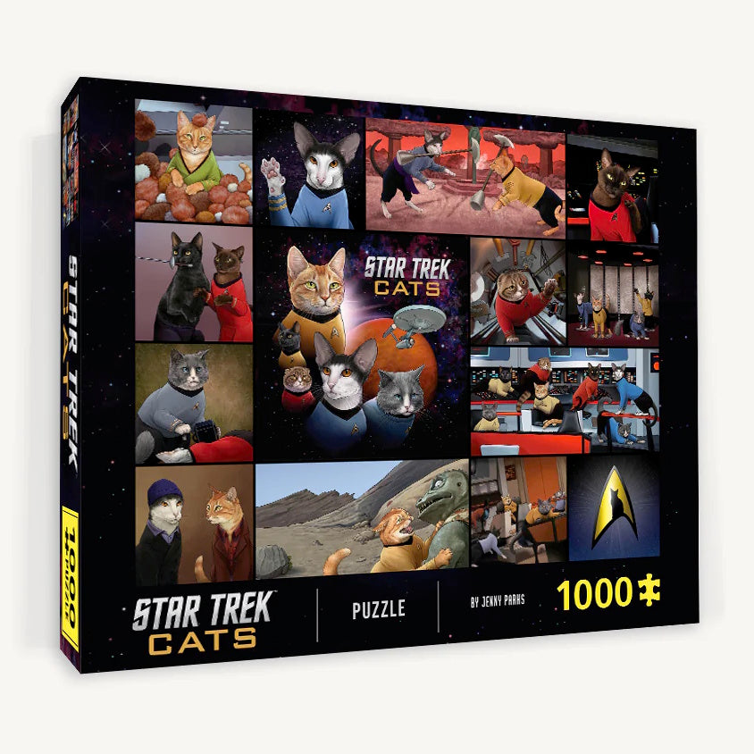 Star Trek Cats 1000 Piece Puzzle