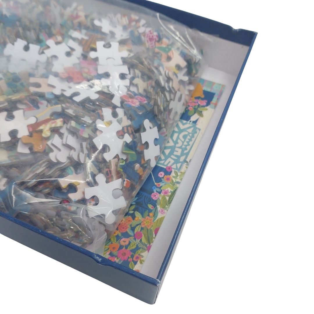 Galison 1000 Piece Jigsaw Puzzle - Stitch by Stitch (Damaged Box)