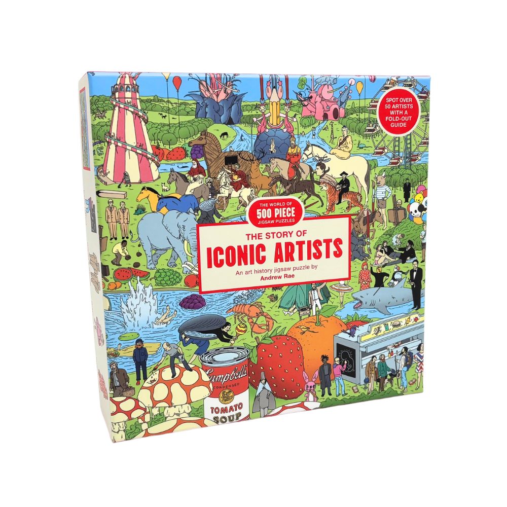 The Story of Iconic Artists 500 Piece Puzzle