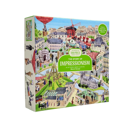 The Story of Impressionism 500 Piece Puzzle