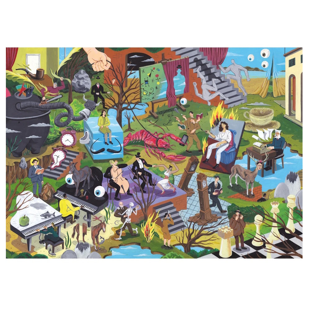 The Story of Surrealism 500 Piece Puzzle