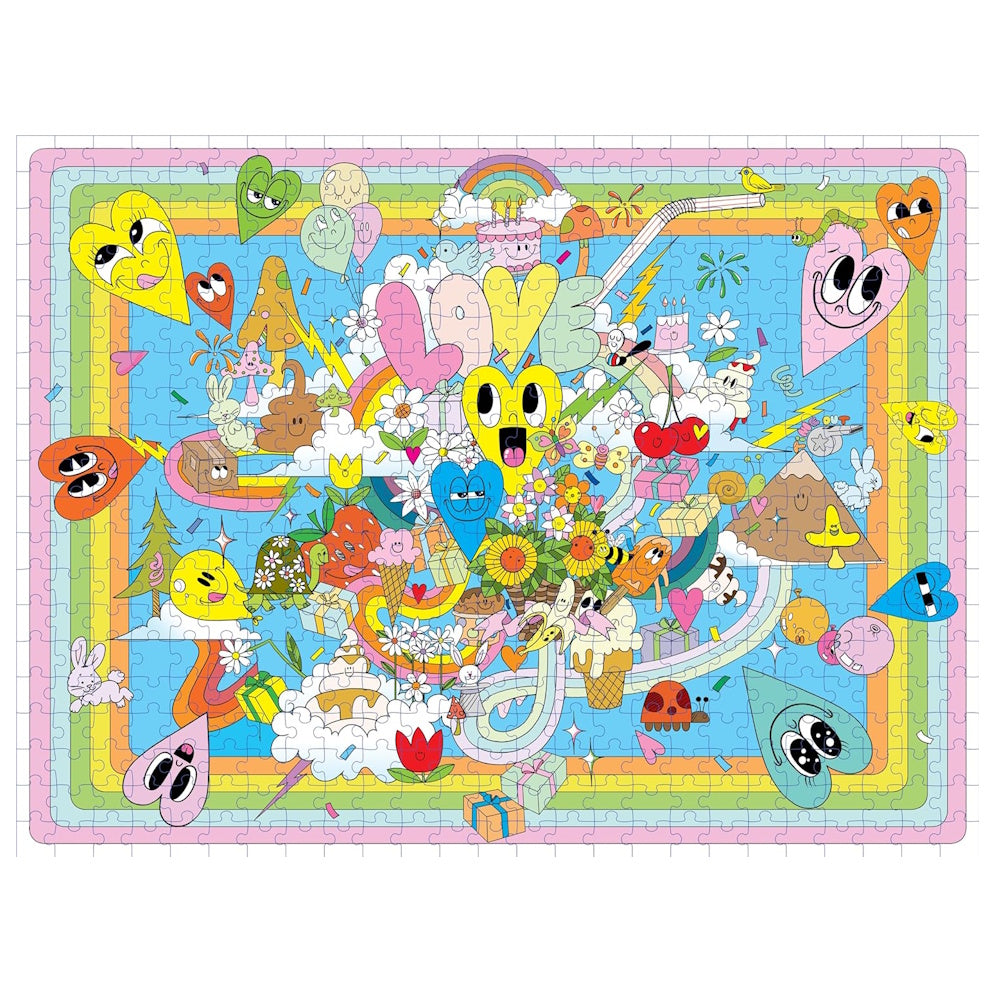 Sweet Hearts 500 Piece Jigsaw Puzzle