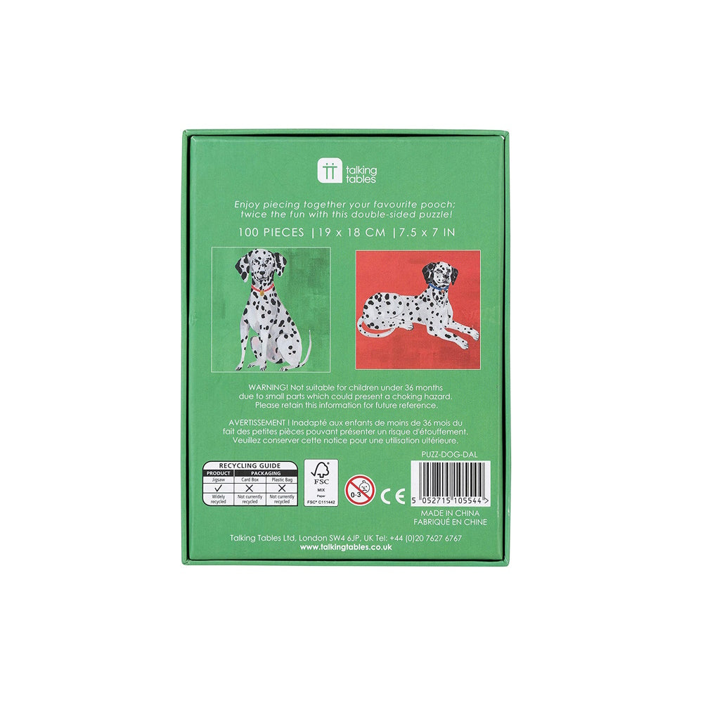 Talking Tables 100 Piece Mini Puzzle - Dalmation