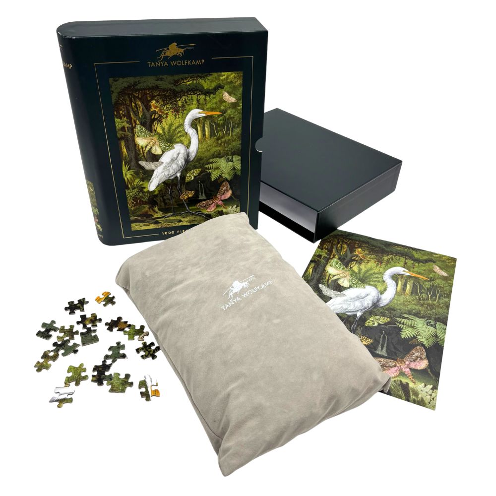 Tanya Wolfkamp 1000 Piece Jigsaw Puzzle - Heron