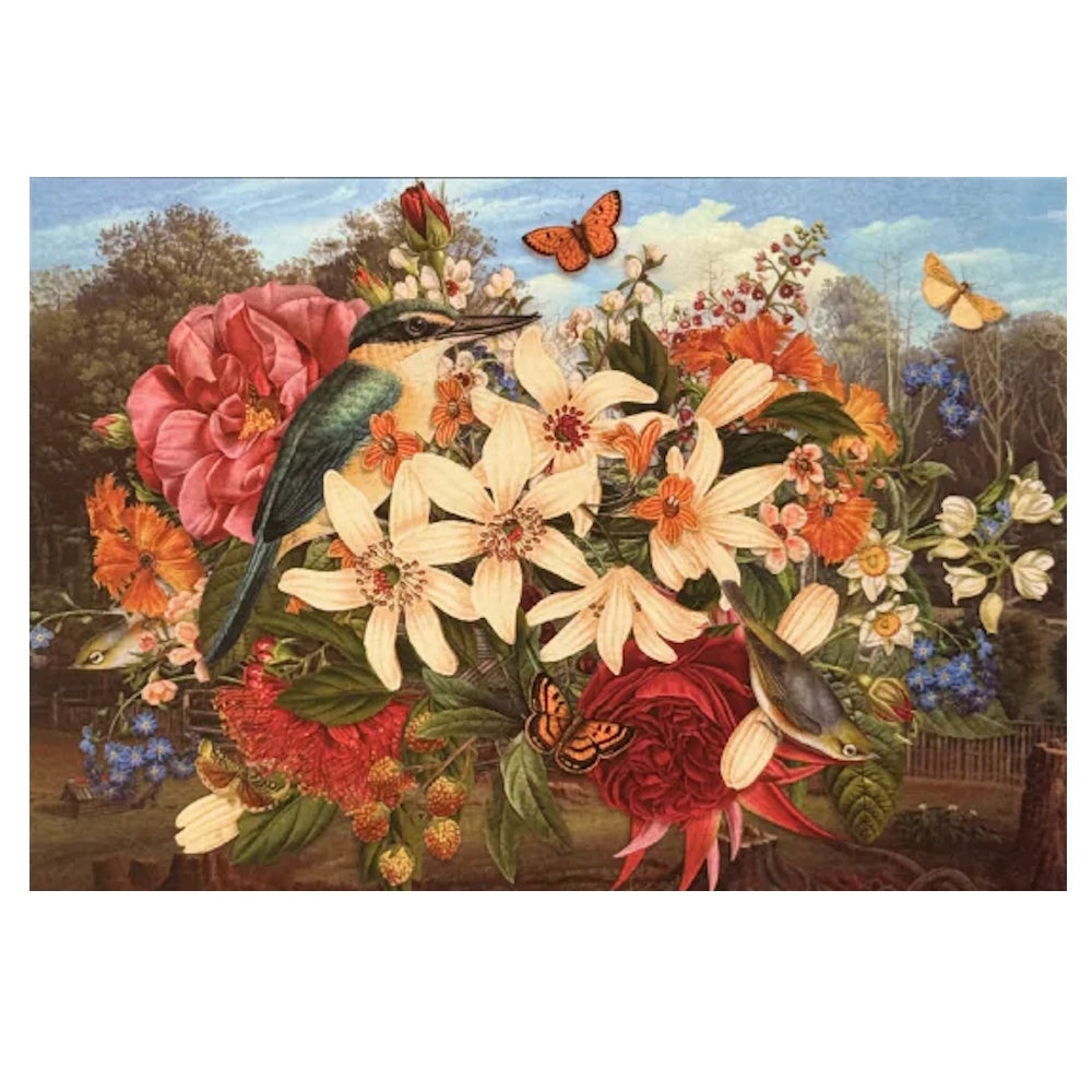 Tanya Wolfkamp 300 Piece Jigsaw Puzzle - Vintage Kingfisher