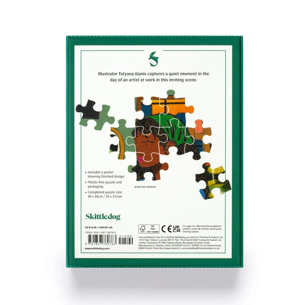 The Artist 500 Piece Puzzle