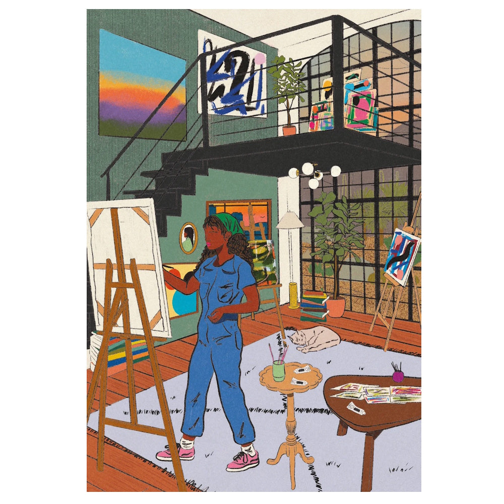 The Artist 500 Piece Puzzle