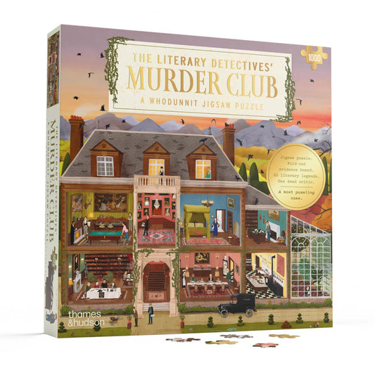 The Literary Detectives' Murder Club - A Whodunnit Jigsaw Puzzle