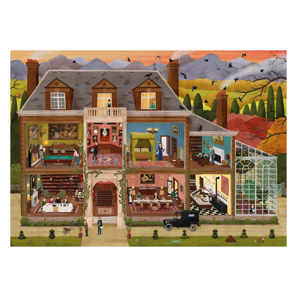 The Literary Detectives' Murder Club - A Whodunnit Jigsaw Puzzle