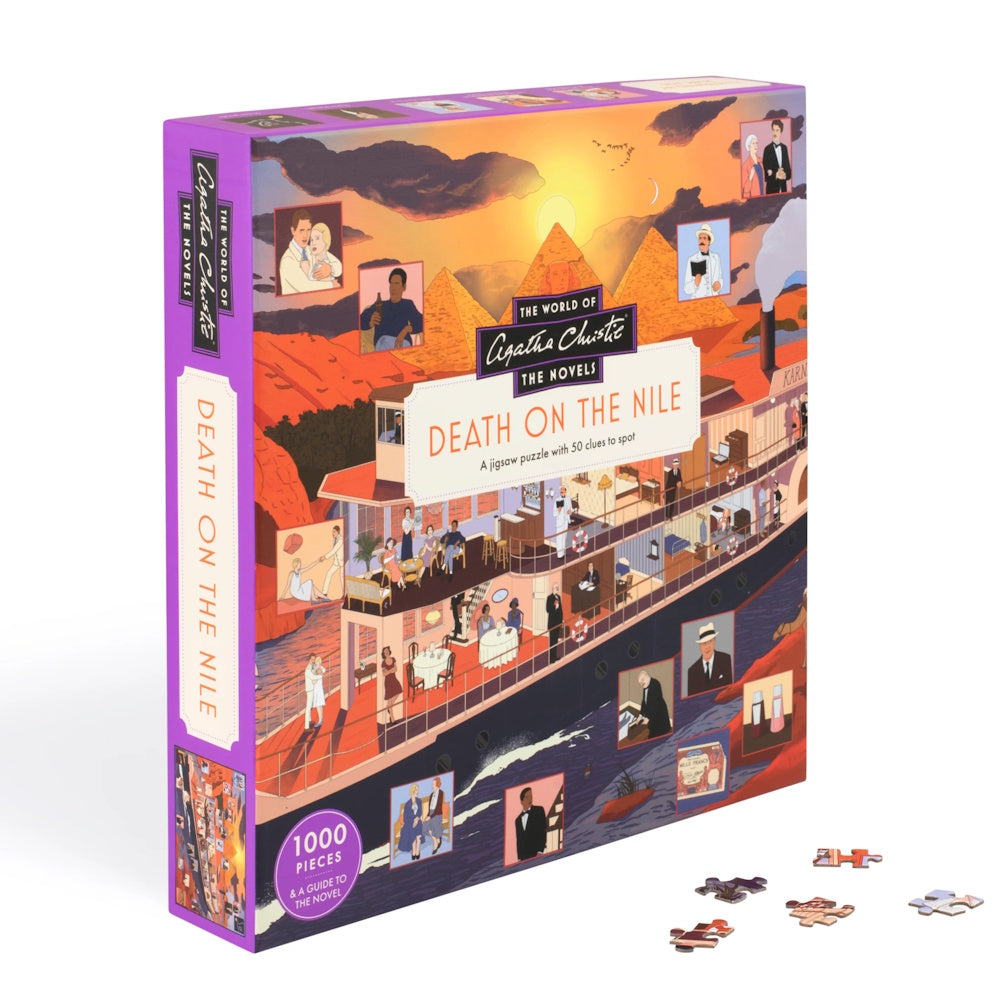The World of Agatha Christie: Death on the Nile 1000 Piece Puzzle