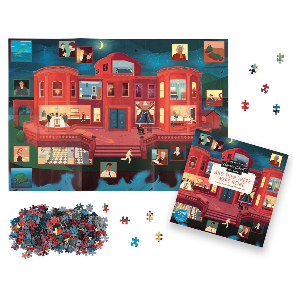 The World of Agatha Christie: And Then There Were None 1000 Piece Puzzle