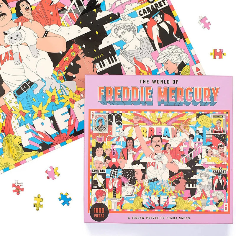 The World of Freddie Mercury 1000 Piece Puzzle