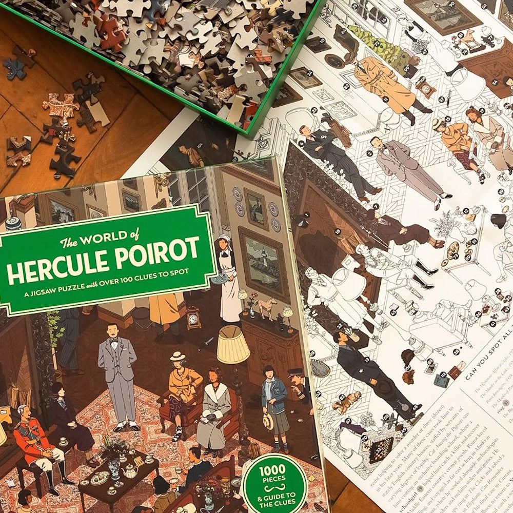 The World of Hercule Poirot 1000 Piece Puzzle