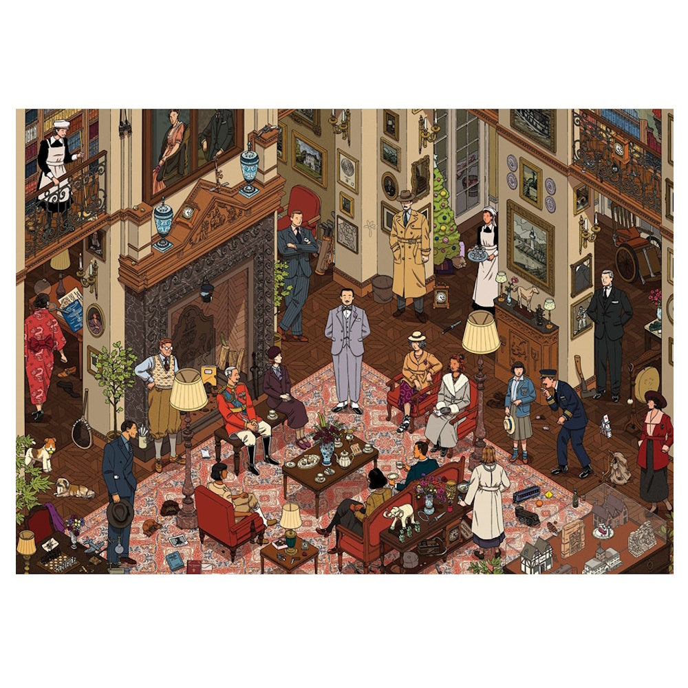 The World of Hercule Poirot 1000 Piece Puzzle