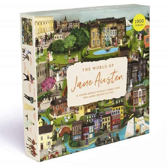 The World of Jane Austin 1000 Piece Puzzle