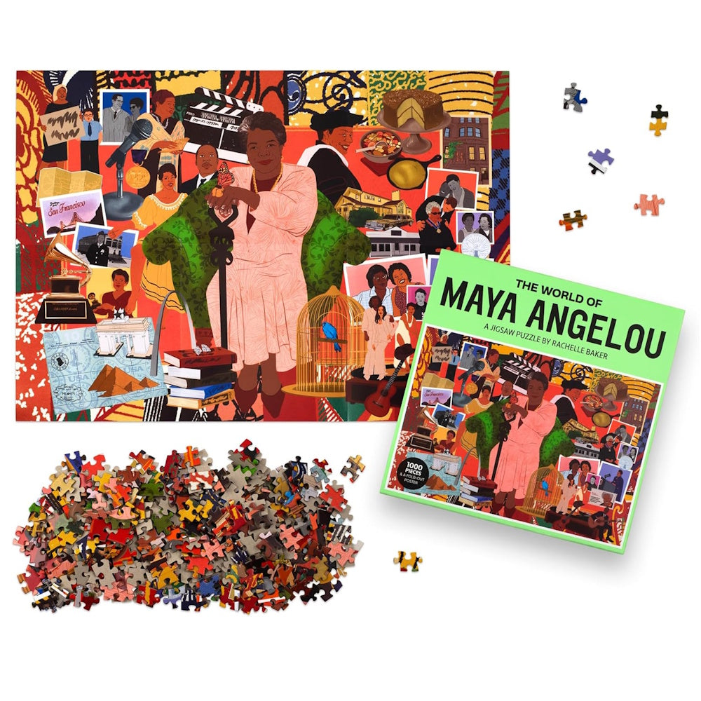 The World of Maya Angelou 1000 Piece Puzzle