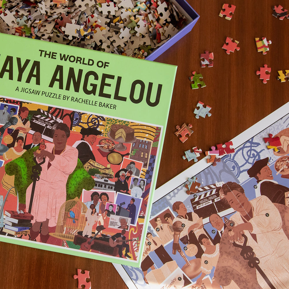 The World of Maya Angelou 1000 Piece Puzzle