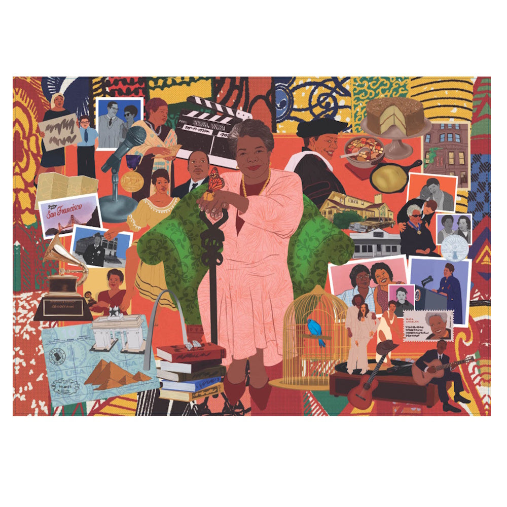 The World of Maya Angelou 1000 Piece Puzzle