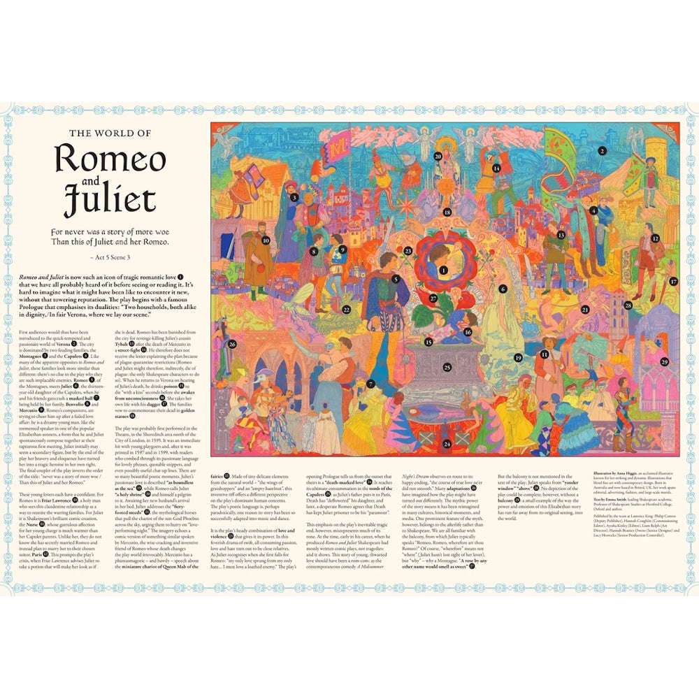 The World of Romeo & Juliet 1000 Piece Puzzle