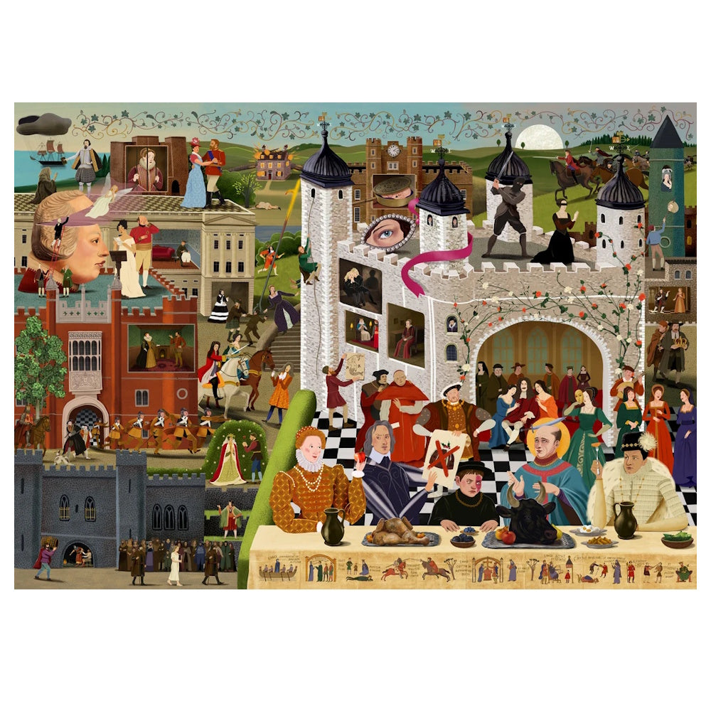 The World of Scandals at Court 1000 Piece Puzzle