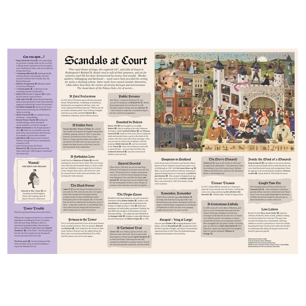 The World of Scandals at Court 1000 Piece Puzzle