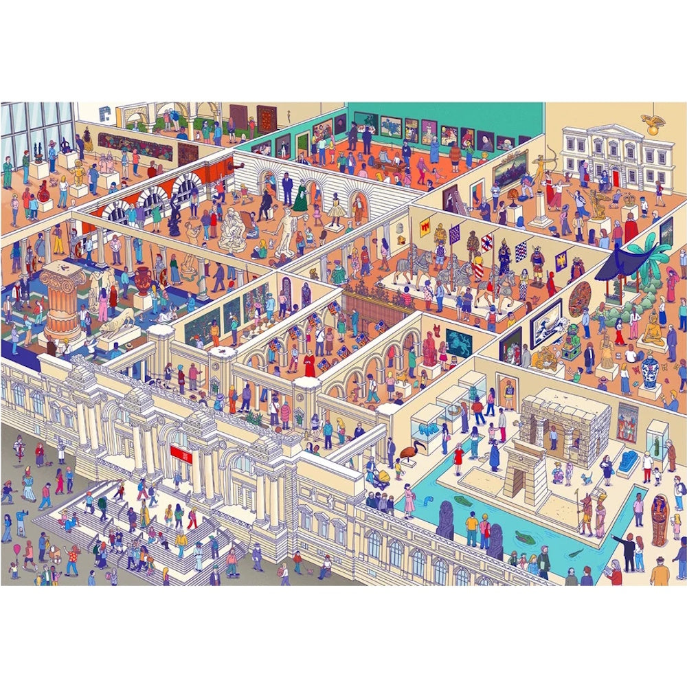 The World of The Museum 1000 Piece Puzzle