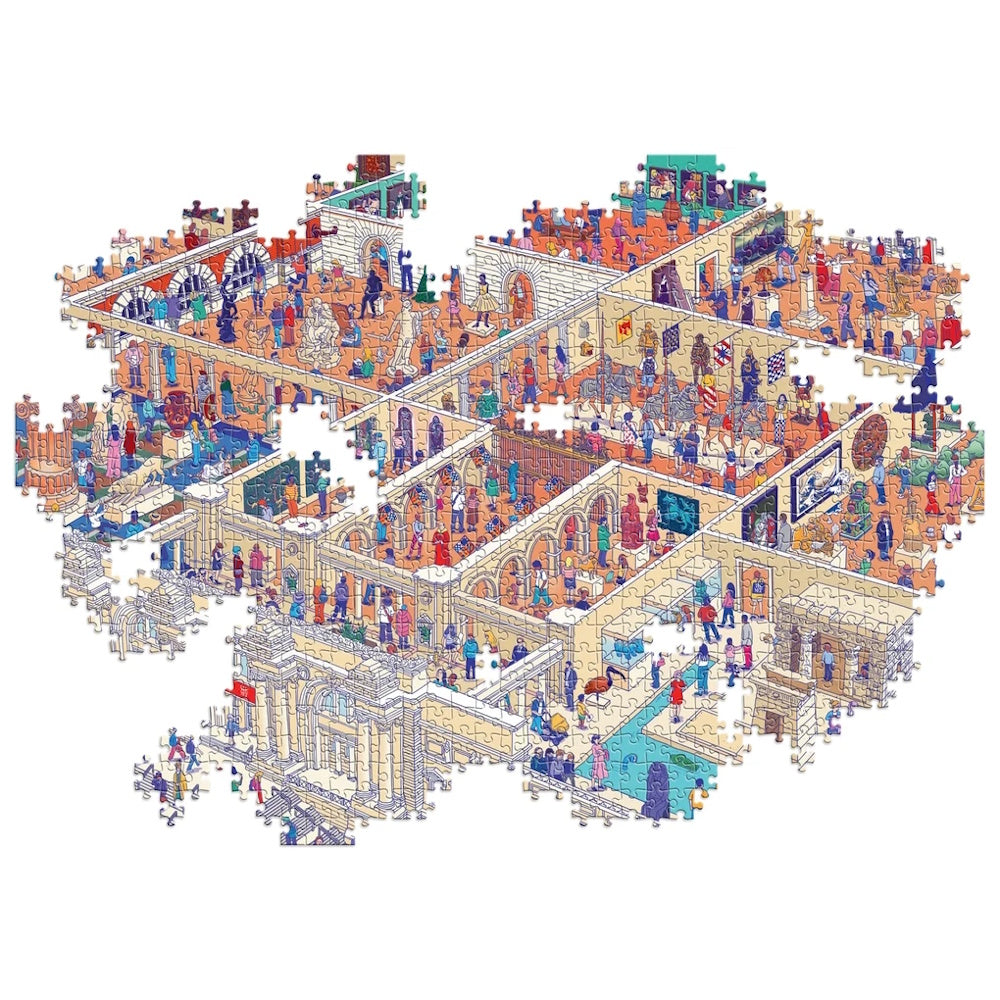 The World of The Museum 1000 Piece Puzzle