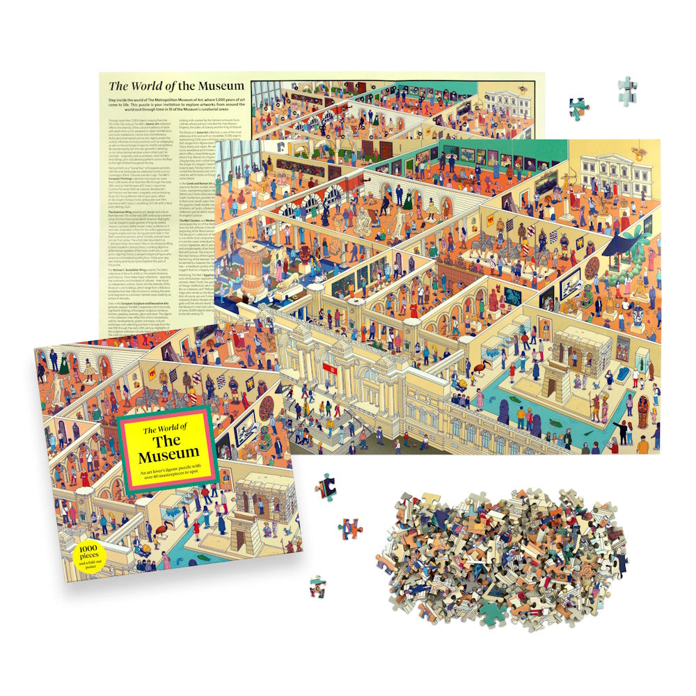The World of The Museum 1000 Piece Puzzle