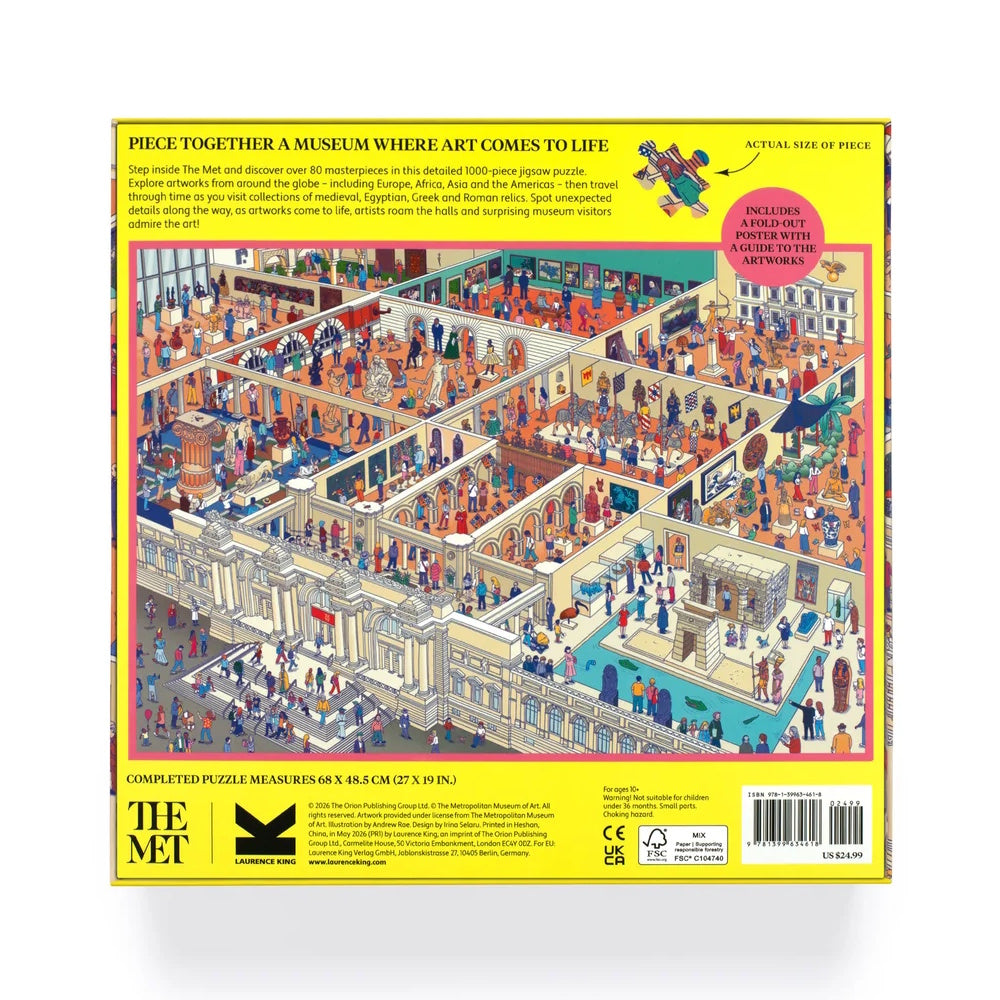 The World of The Museum 1000 Piece Puzzle