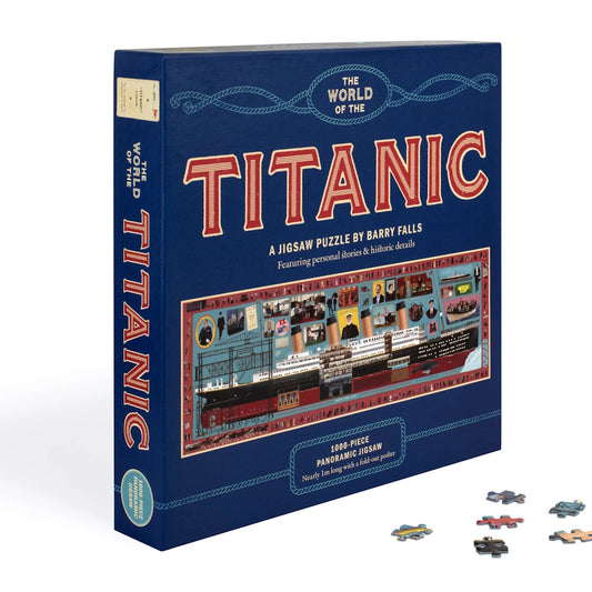 The World of the Titanic 1000 Piece Panoramic Puzzle