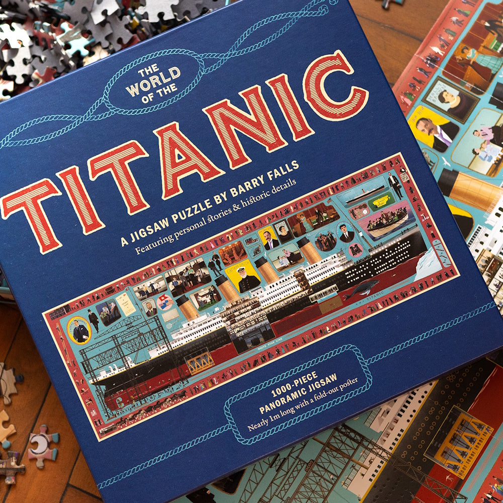 The World of the Titanic 1000 Piece Panoramic Puzzle