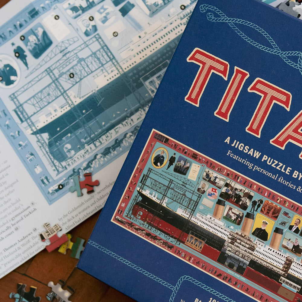 The World of the Titanic 1000 Piece Panoramic Puzzle