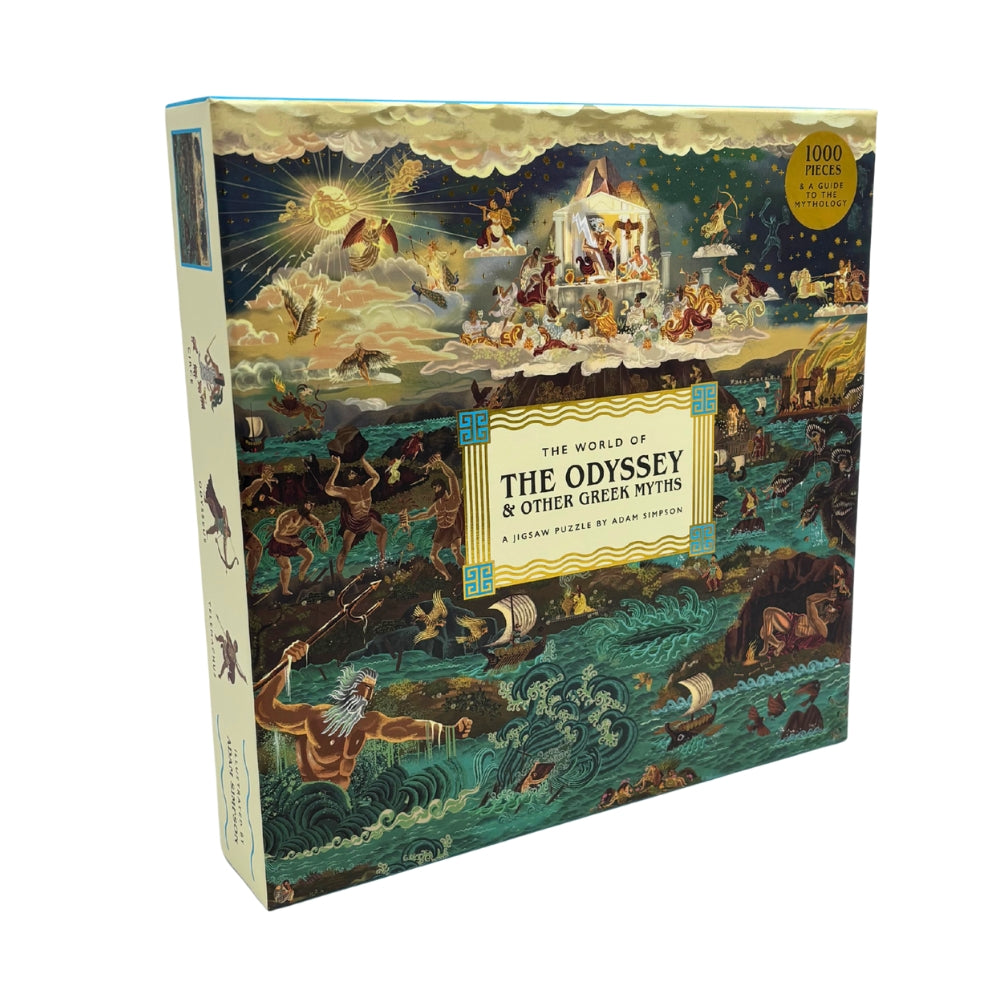 The World of Odyssey & Other Greek Myths 1000 Piece Puzzle