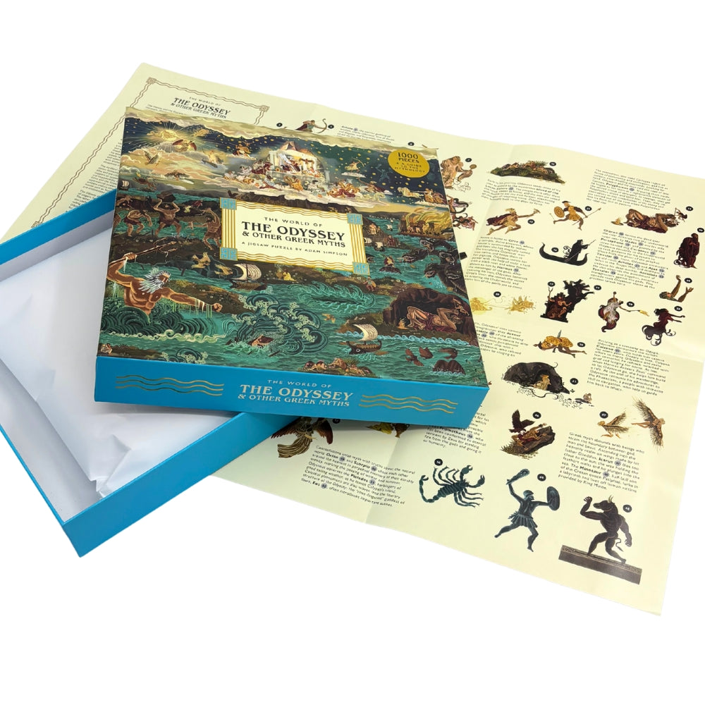 The World of Odyssey & Other Greek Myths 1000 Piece Puzzle