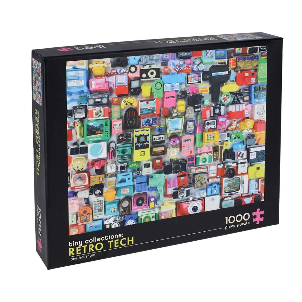Mini Collections Retro Tech 1000 Piece Puzzle