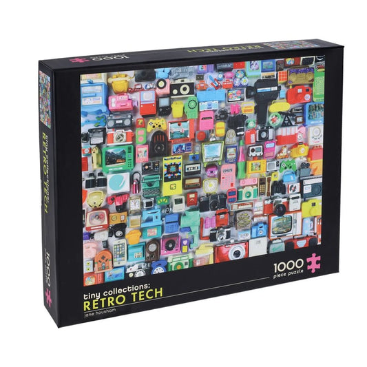 Mini Collections Retro Tech 1000 Piece Puzzle