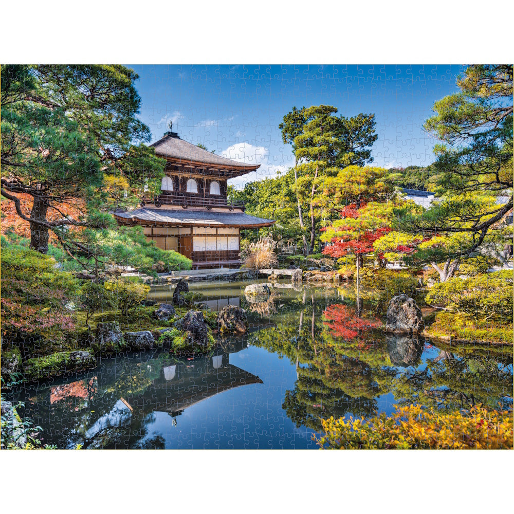 Tranquil Zen Garden in Kyoto Japan 1000 Piece Puzzle